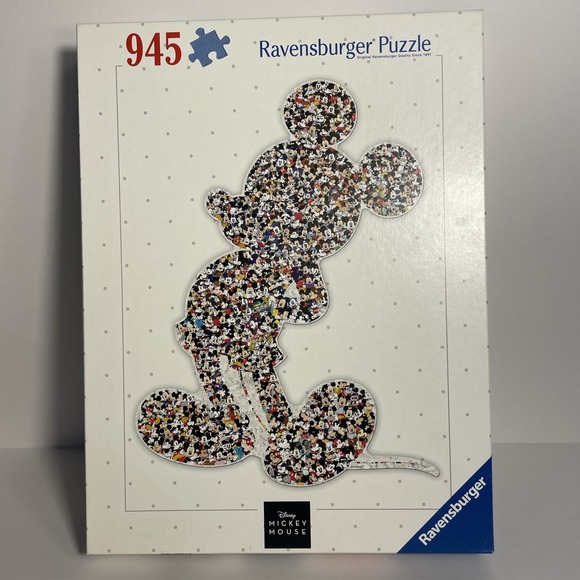 Ravensburger Other - NEW & SEALED‎ Ravensburger 00075 Disney Mickey Mouse Shaped 945 Pc Jigsaw Puzzle